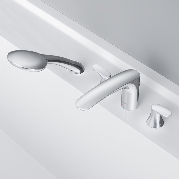 Смеситель для ванны AM.PM 4-секционный Like F8001300