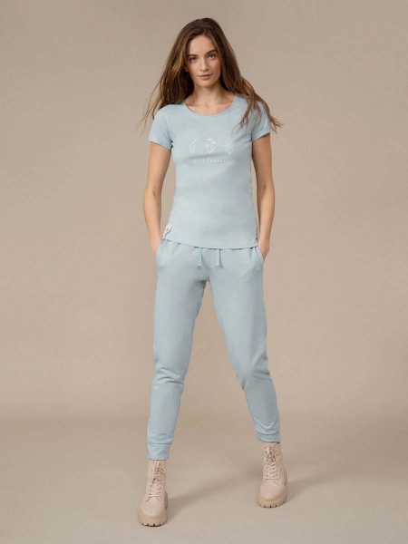 Футболка Outhorn HOL22-TSD613-34S р.XS блакитний