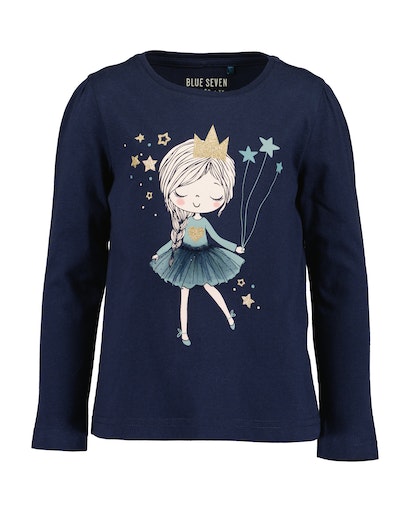 Реглан для дівчинки Blue Seven р.122 темно-синій 750732 X* 