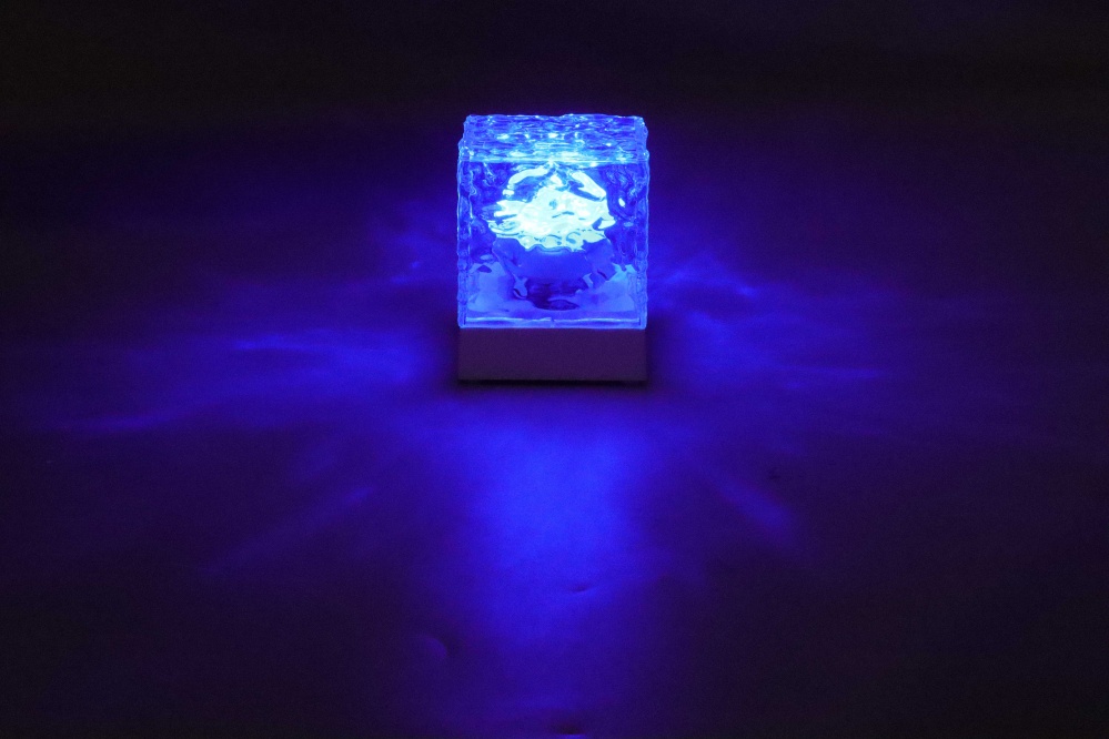 Настольная лампа Sensio КУБ 1x1 Вт прозрачный LP-237042