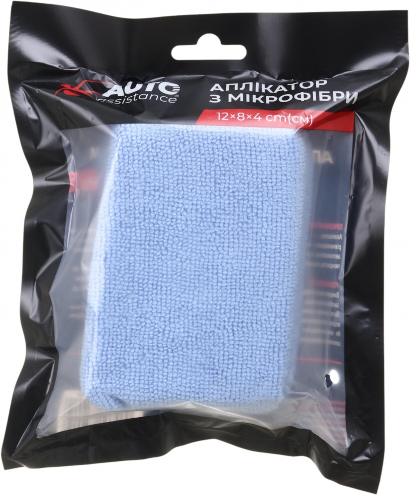 Аплікатор для полірування з мікрофібри АА1230 12х8х4 см Auto Assistance 1 шт.