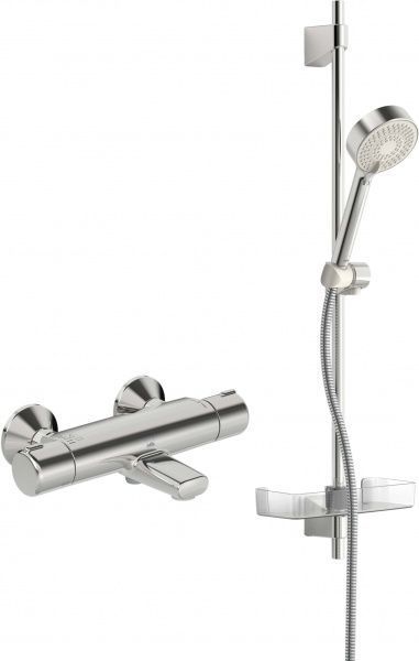 Термостат Oras для ванной Nova New с душевым гарнитуром Apollo ECO 9414U