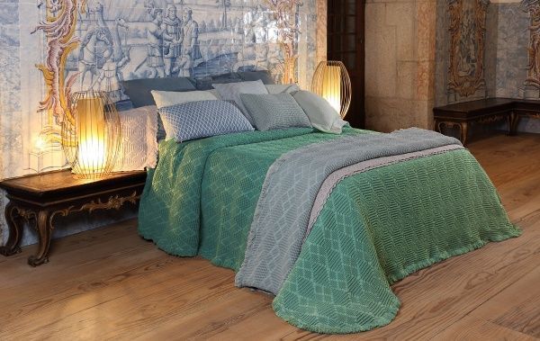 Покривало Borba 230x270 см La Nuit фісташковий 