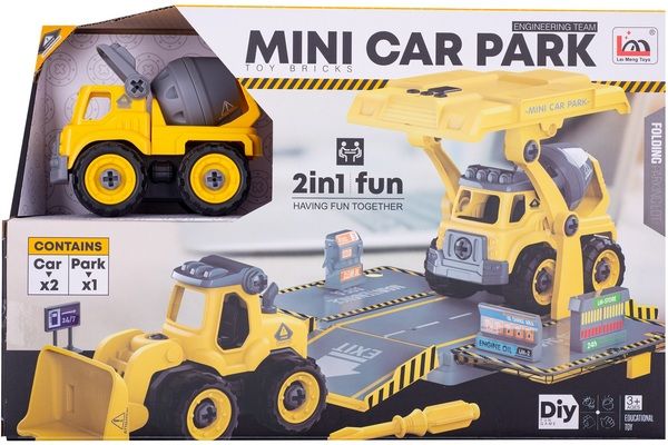 Игровой набор DIY Spatial Creativity Конструктор Бетономешалка и Каток CJ-1614190