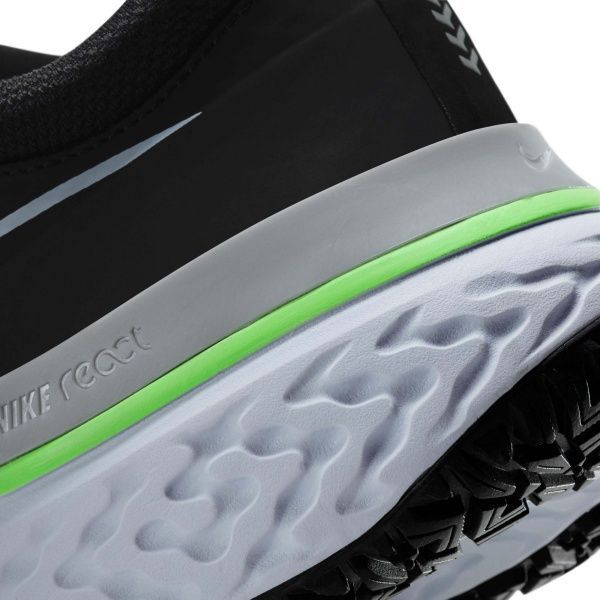 Кроссовки Nike REACT MILER SHIELD CQ7888-003 р.US 9,5 черный