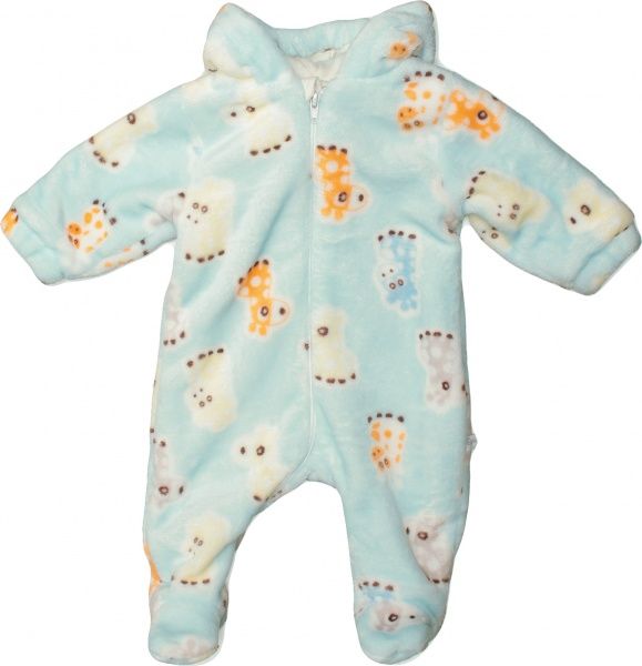 Комбінезон для дівчаток Фламінго 497-910 блакитний р.62 