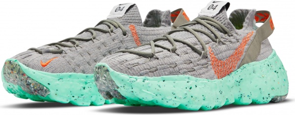 Кросівки Nike SPACE HIPPIE 04 CZ6398-020 р.US 10,5 сірий