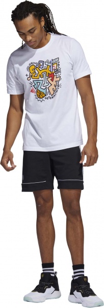 Футболка Adidas DON 3 NYC GT0224 р.M белый