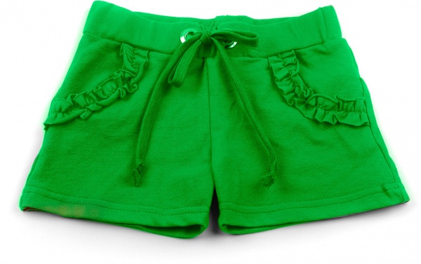 Шорты для девочек Маленькие люди р.128 мятный 