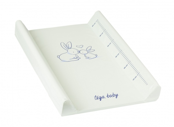 Пеленальный матрасик мятный Tega baby 50х70 см