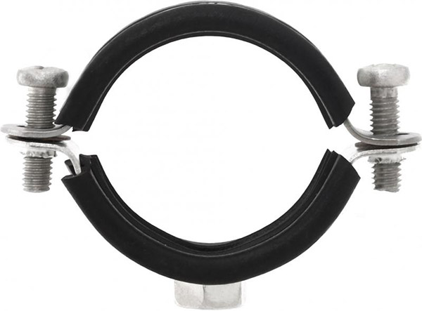 Хомут із гумовою прокладкою з гайкою М8 1 1/4