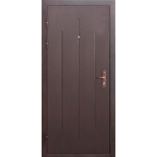 Дверь входная Tarimus Стройгост 7 коричневый 2050х860мм левая