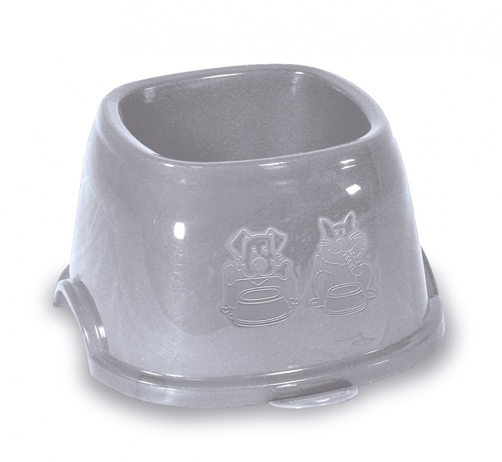 Миска Break 9 сірий/блакитний, 700 мл