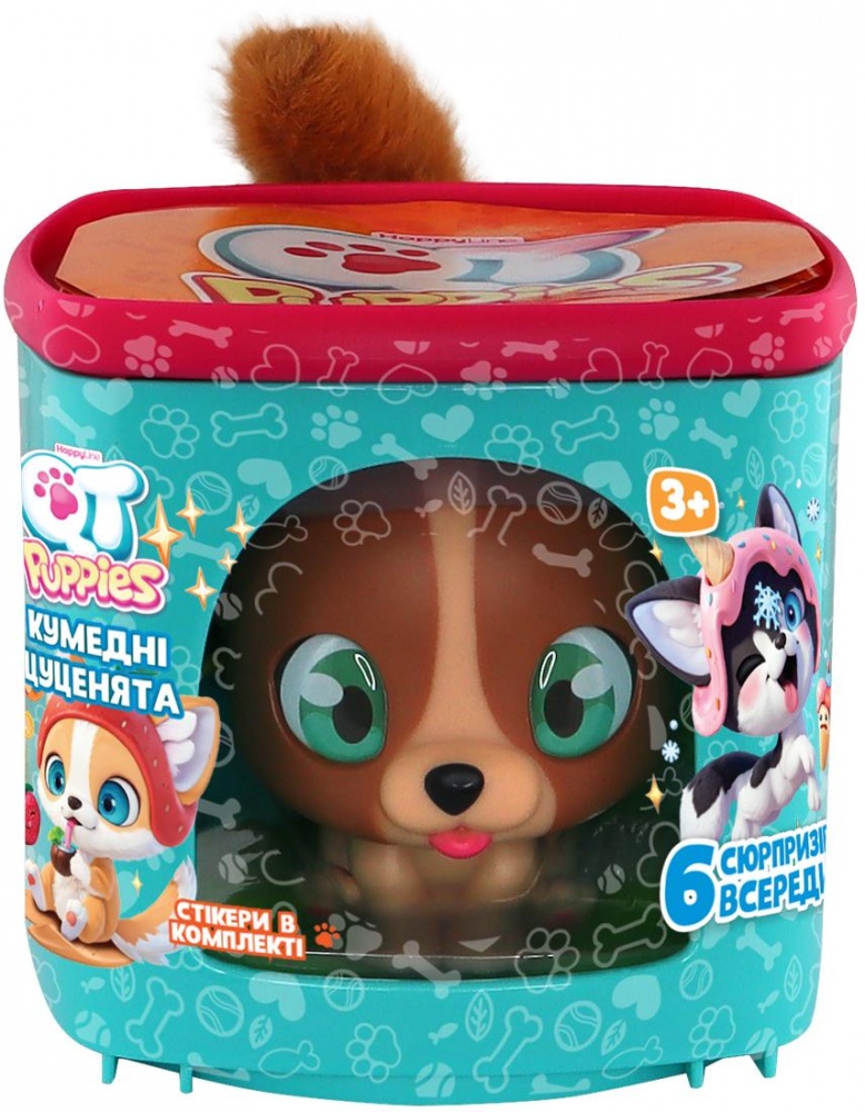 Ігровий набір QT Pets Puppies Цуценя Рокі 451000-6