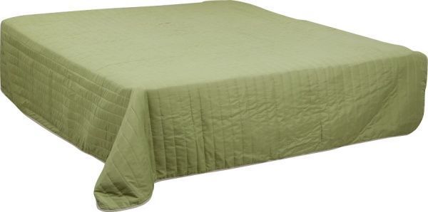 Покривало Білтекс Green 215x240 см UP! (Underprice) зелений/крем 