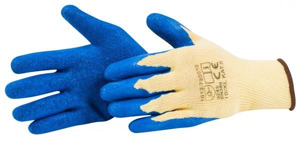 Перчатки Hardy с покрытием латекс XL (10) 1512-790010