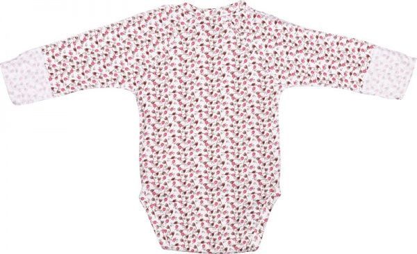 Боди Фламинго ясельный р.62 молочный/с принтом 631-117 