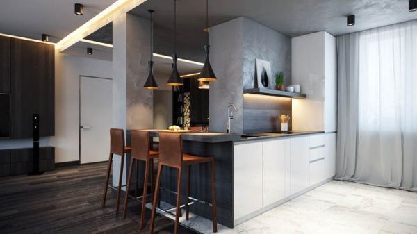 Подвес Hopfen Cone Loft 1x40 Вт E27 черный 