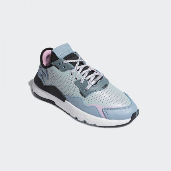 Кроссовки Adidas NITE JOGGER W EF5419 р.4,5 зеленый