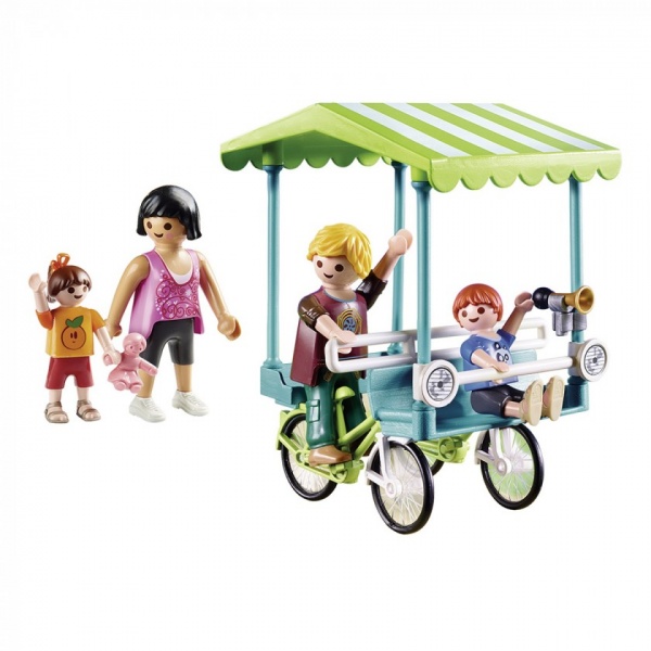 Конструктор Playmobil Сімейний триколісний велосипед 70093 6336644