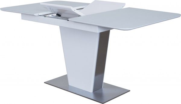 Стол Nowy Styl REAL EXT WHITE (25) 1200/1600*800 (CH) SATIN WHITE 