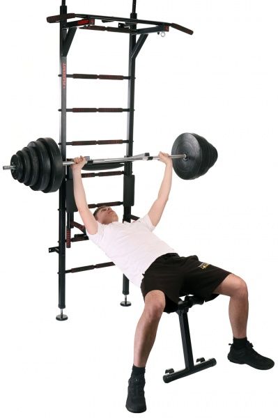 Шведська стінка PLENERGY Monster Pro чорна SH003-BK 