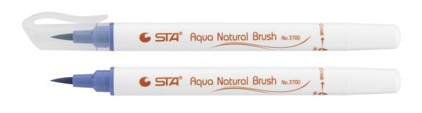 Маркер акварельный STA кисточка AQUA NATURAL BRUSH STA3700-23 клематис 
