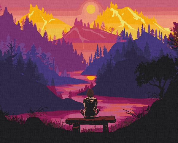 Картина за номерами Гармонія з природою 10537-AC 40х50 см ArtCraft 