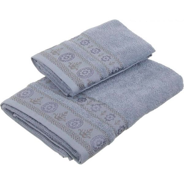 Набір рушників RING сірий Simi 