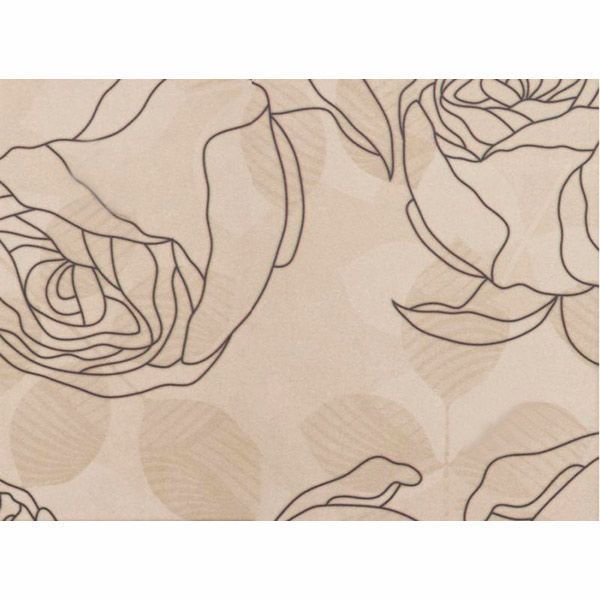 Плитка Golden Tile Isolda світло-бежевий декор №2 7МV151 25x33 