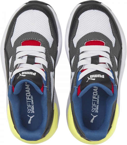 Кроссовки Puma X-Ray Speed AC PS 38489902 р.UK 2,5 белый с синим