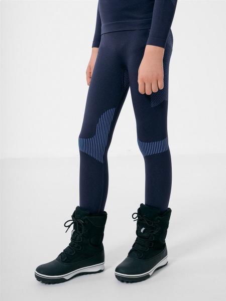 Комплект термобелья 4F SEAMLESS UNDERWEAR JBIMB001B HJZ22-JBIMB001B-31S р.152/158 синий