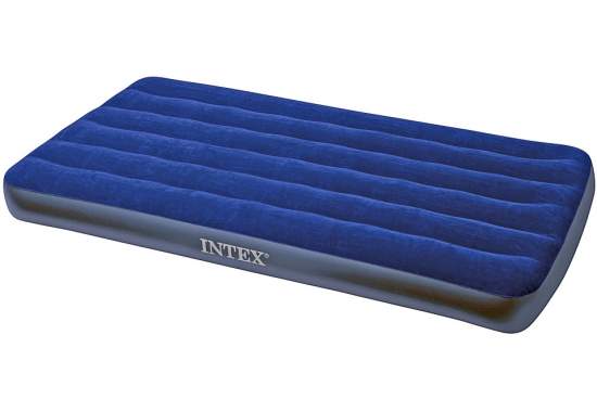 Ліжко надувне Intex 191х99 см синій