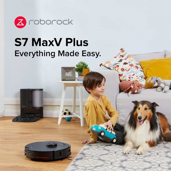 Робот-пылесос Roborock S7 MaxV Plus 965500 black