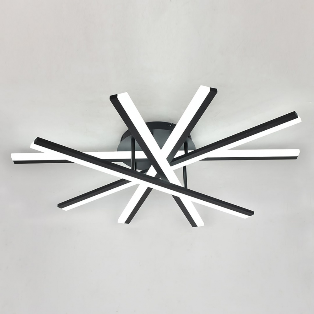 Люстра потолочная Hopfen MAGI-5 BK 5x110 Вт LED-модуль черный