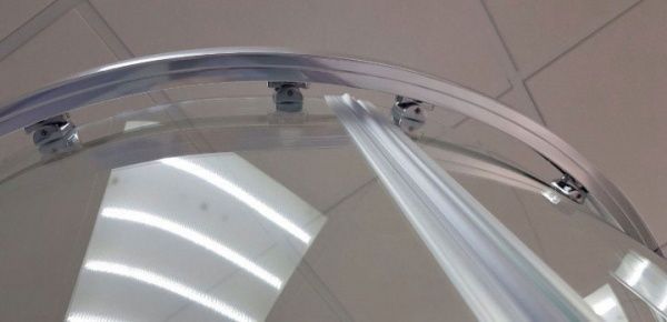 Душевая кабина Ravak BLSCP4-80 Полированный алюминий TRANSPARENT