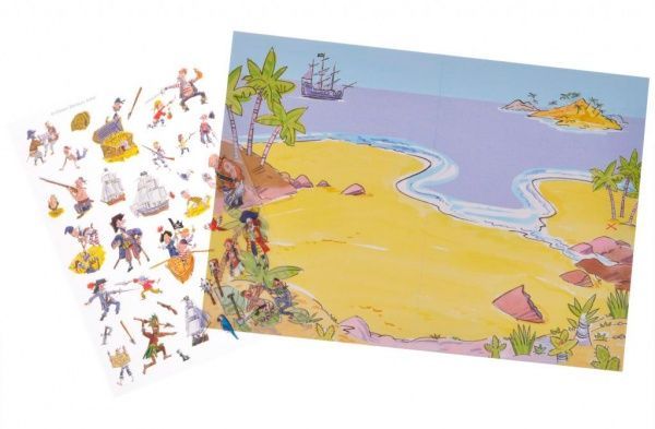 Набір наліпок Scribble Down Піратські скарби SD/04
