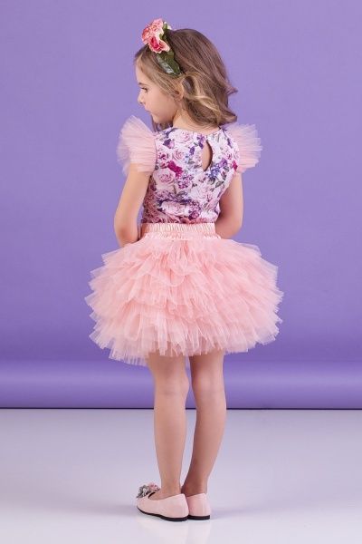 Комплект Zironka блузка та спідниця р.98 бежевий Z2-64-0001-3 