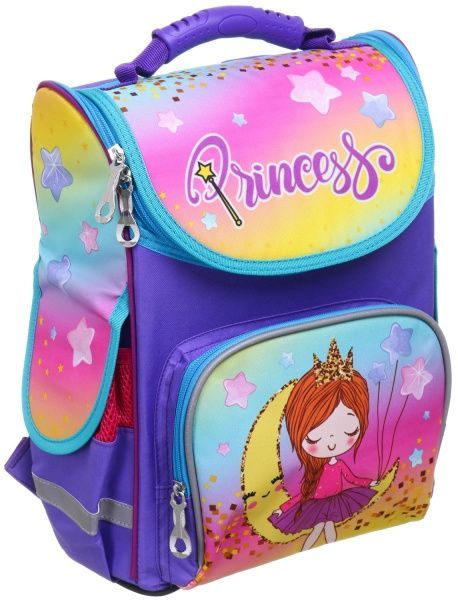 Рюкзак каркасний ортопедичний Принцеса-мрійниця 33x26x16 см