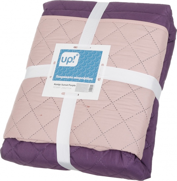 Покрывало Sunset Purple 215x240 см UP! (Underprice) фиолетовый/розовый 