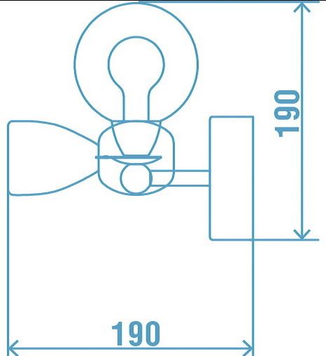 Бра Victoria Lighting LED 1x5 Вт G9 белый Kitty/AP1 