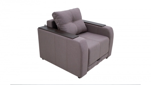 Кресло раскладное Кедр Плейн 960х980 мм мокко 