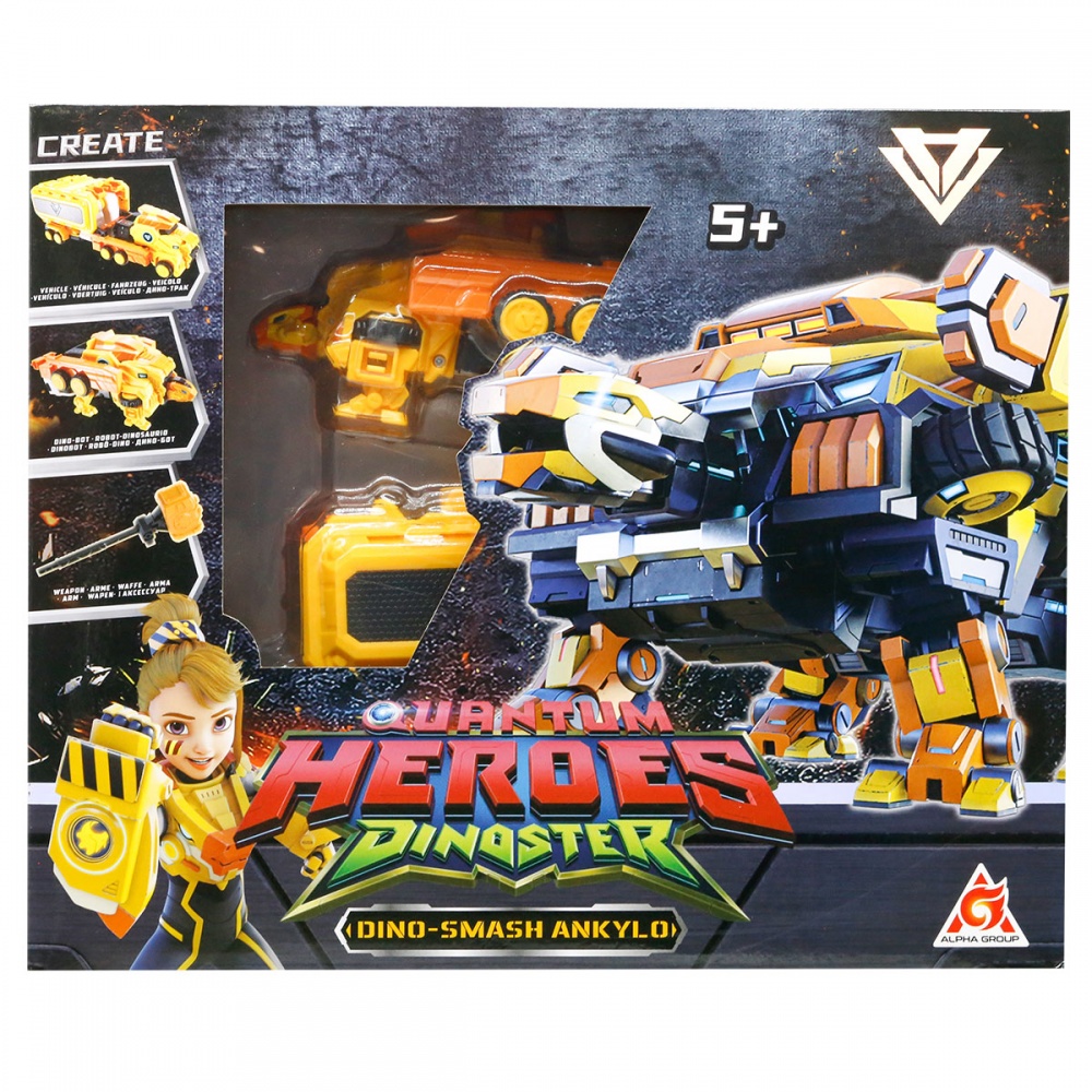 Трансформер DINOSTER Мега Дино-Смеш Анкіло EU580806