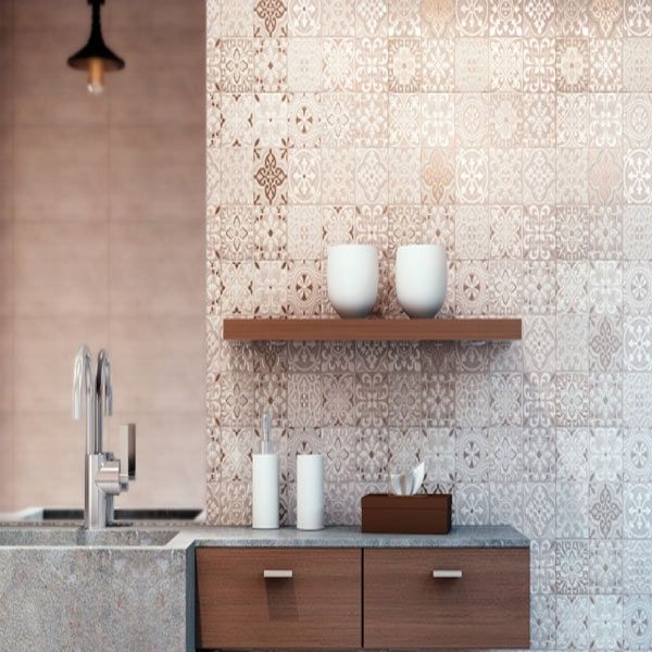 Плитка Cersanit Ренсория 250х400 мм светло-серая