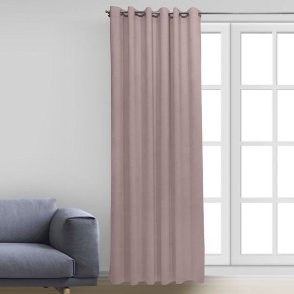 Штора Moda 200х268 см розовый Decora