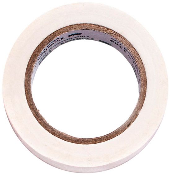 Ізострічка 3M біла 15 мм x 10 м ПВХ