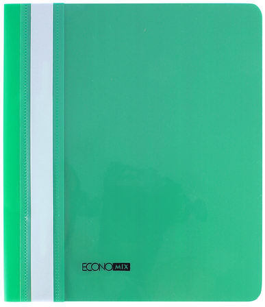 Скоросшиватель без перфорації А5 фактура глянець Economix E31507-04
