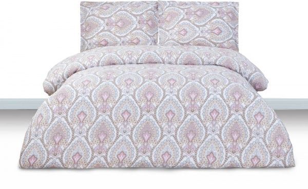 Комплект постільної білизни двоспальний, Євро, Maisi різнокольоровий Arya 