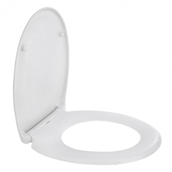 Сиденье для унитаза с крышкой Rapal Soft Close Quick release дюропласт