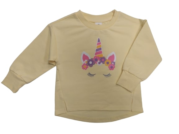 Джемпер для девочки Роза р.122 светло-желтый 210564 